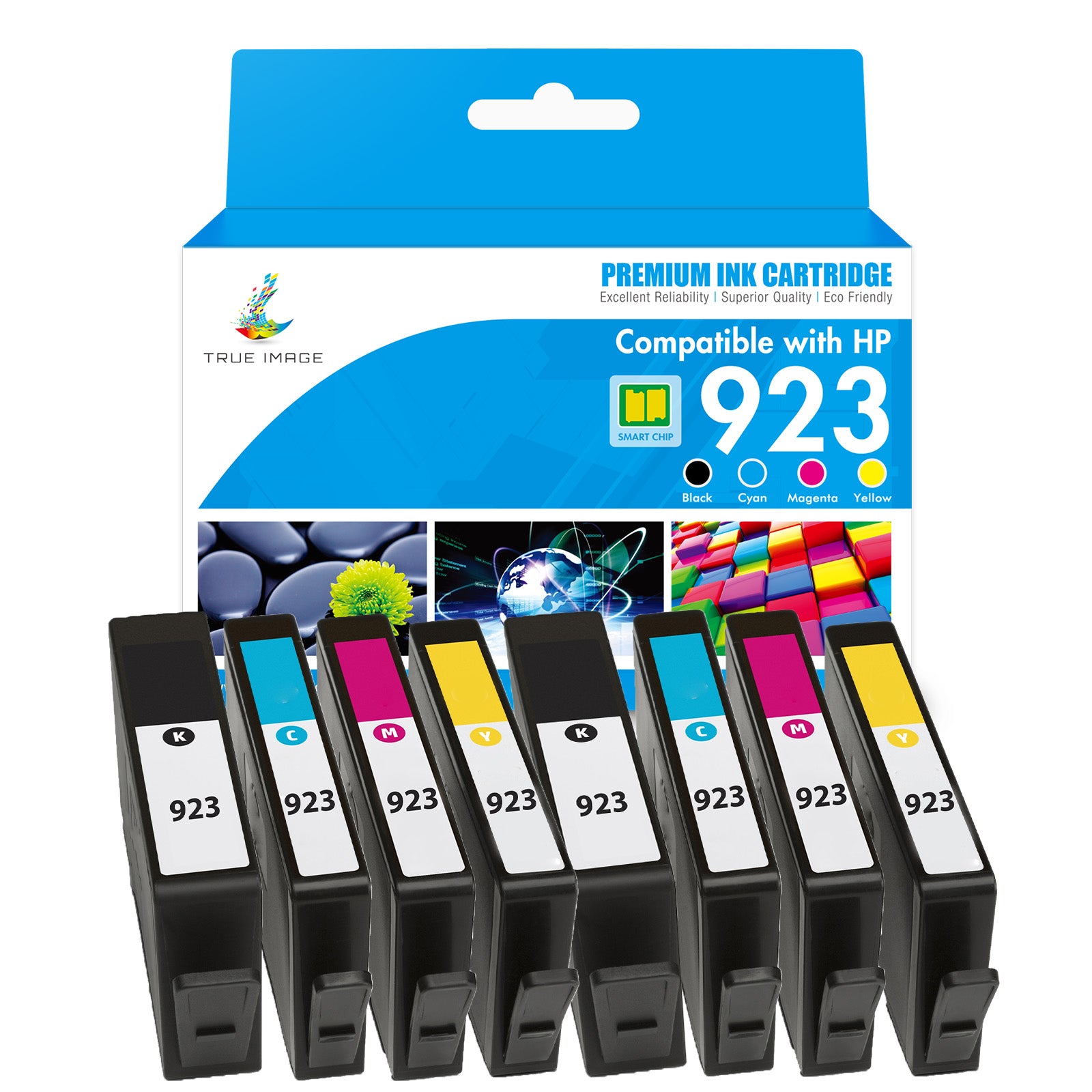 Compatible HP 923 Ink Cartridges Combo P