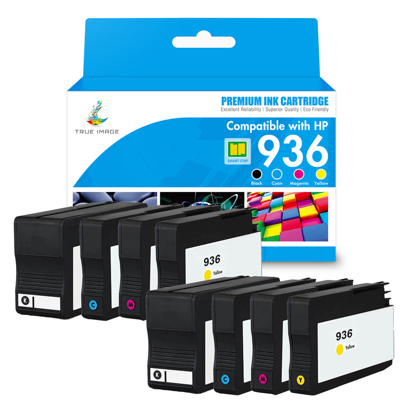 HP 936 ink cartridges 8-pack