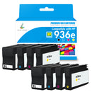 HP 936e ink cartridges 8-pack
