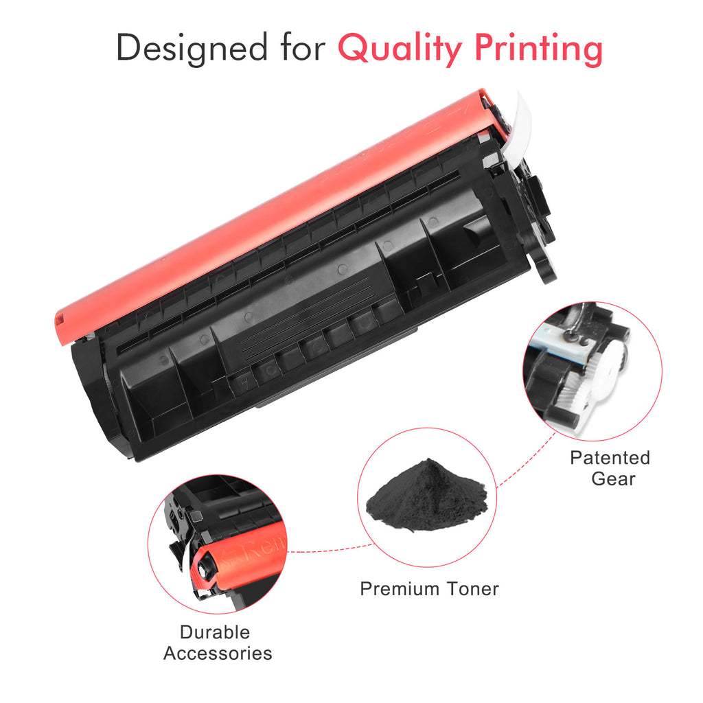 iamstech 057H 057 Toner Compatible with 057H 1-Pack Black High Yield Toner  Cartridge Replacement for Canon imageCLASS MF445dw MF448dw MF449dw LBP226dw