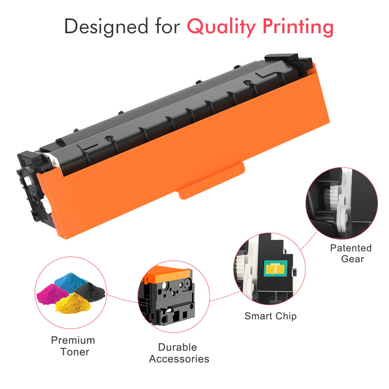 HP 410A 410X Color Toner Compatible designed for Quality Printing