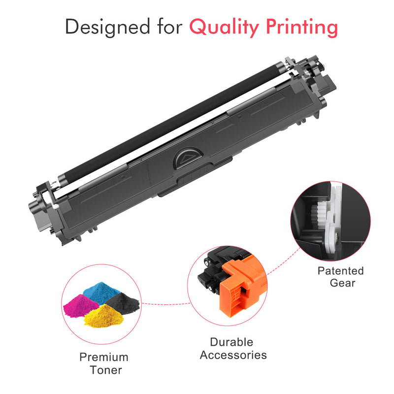 Compatible TN225 Toner Cartridge designed for quality printing