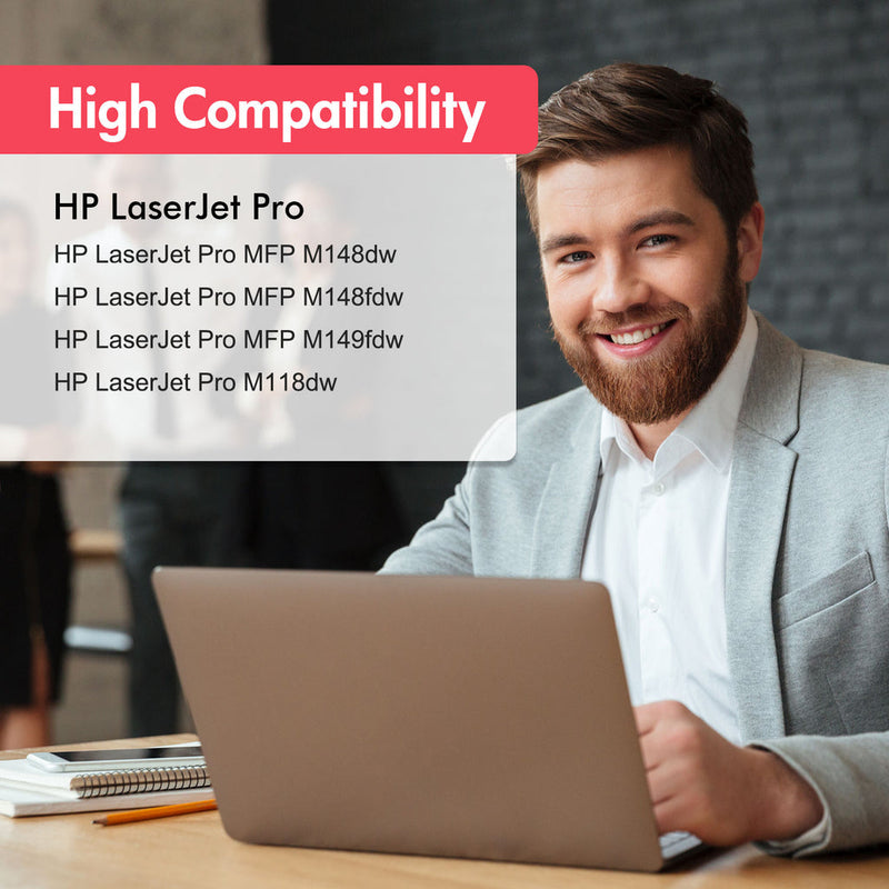 CF294X - Compatible HP 94X Toner With Upgraded Chip - Black