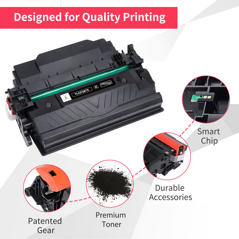 High quality compatible HP 87X toner