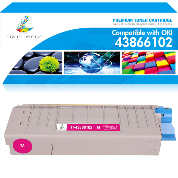 Okidata Compatible 43866102 Magenta Toner Kits