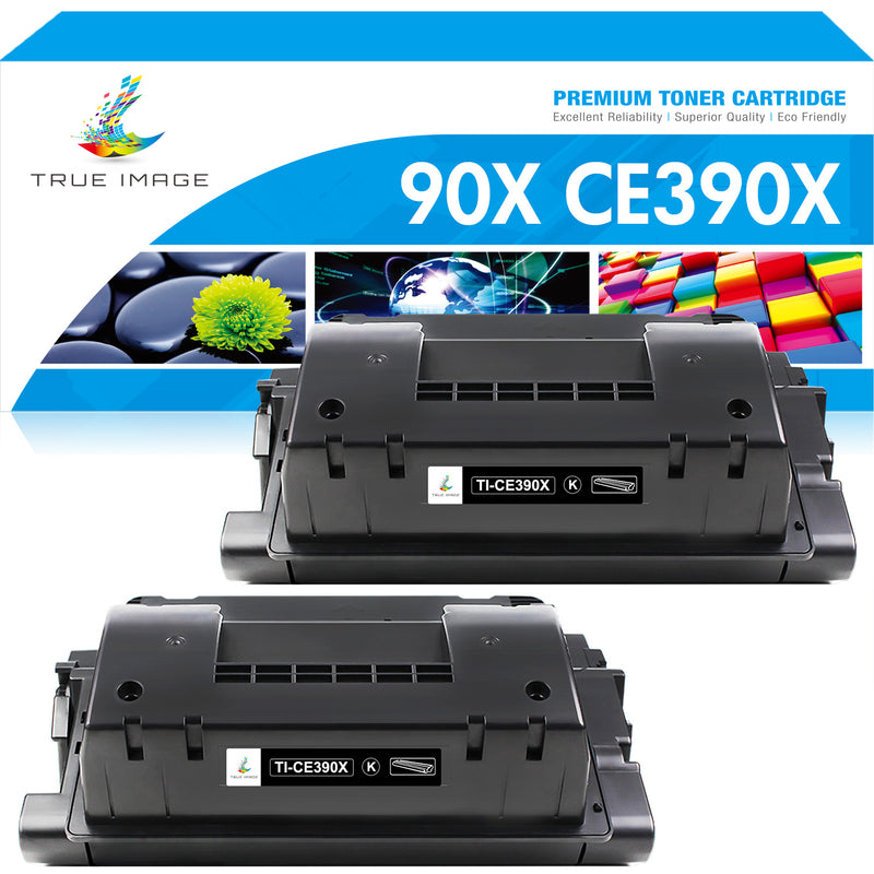 HP CE390X high-yield replacement toner 2 pack