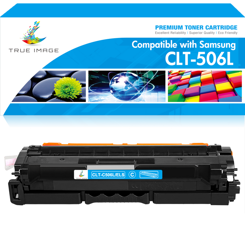Samsung Compatible CLT-C506L/XAA Cyan High Yield Toner Cartridge