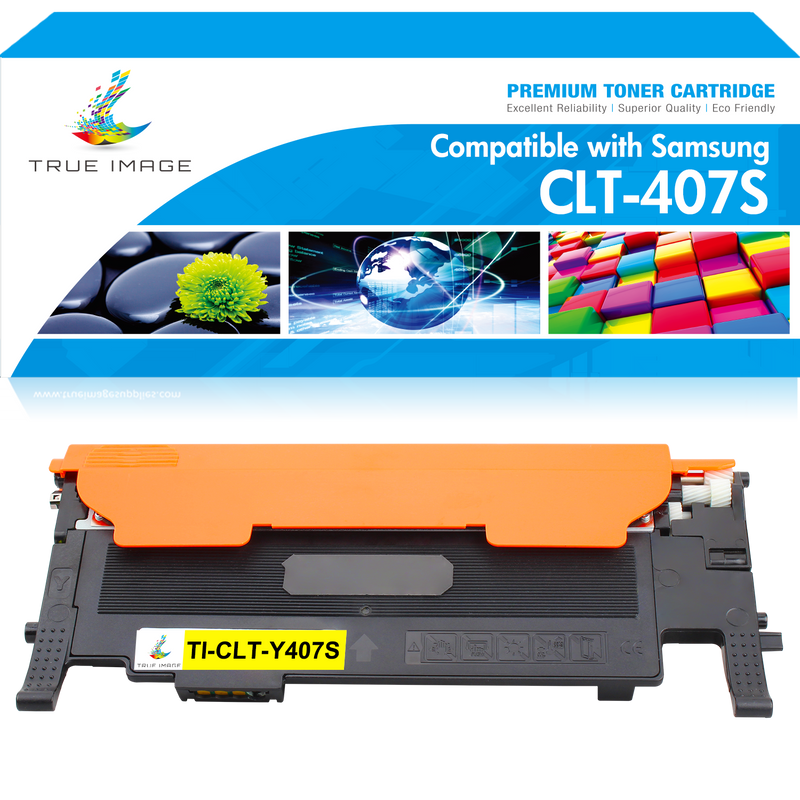 Samsung Compatible CLT-Y407S/XAA Yellow Toner Cartridge