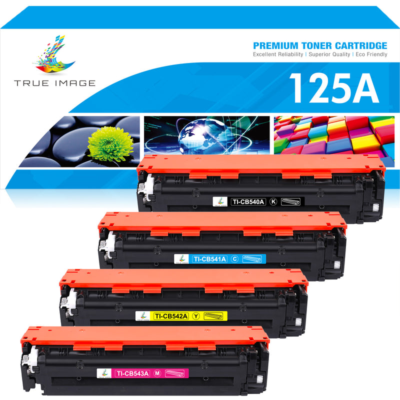 HP  125A (CB540A/CB541A/CB542A/CB543A ) black/cyan/magenta/yellow set, 4-pack