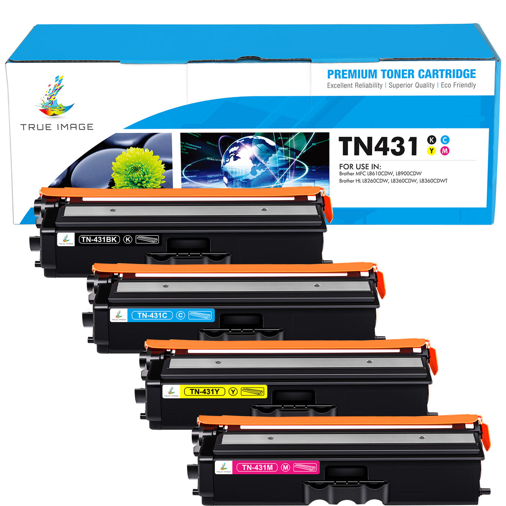 Brother TN439 Ultra High-Yield Compatible Toner Cartridge 4-Pack Combo