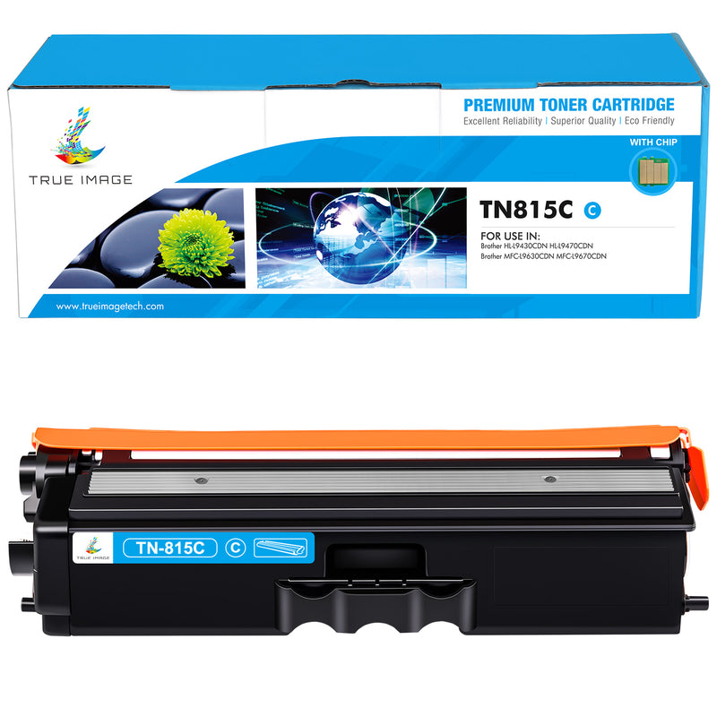 Compatible Brother TN815C Cyan Toner Cartridge-With Chip