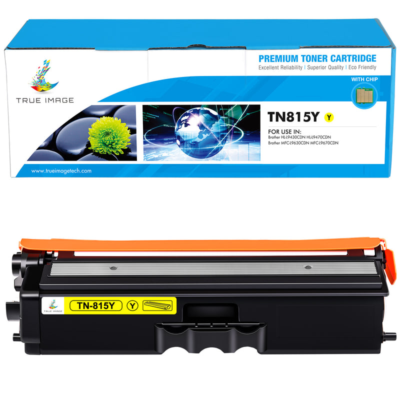 Compatible Brother TN815Y Yellow Toner Cartridge-With Chip