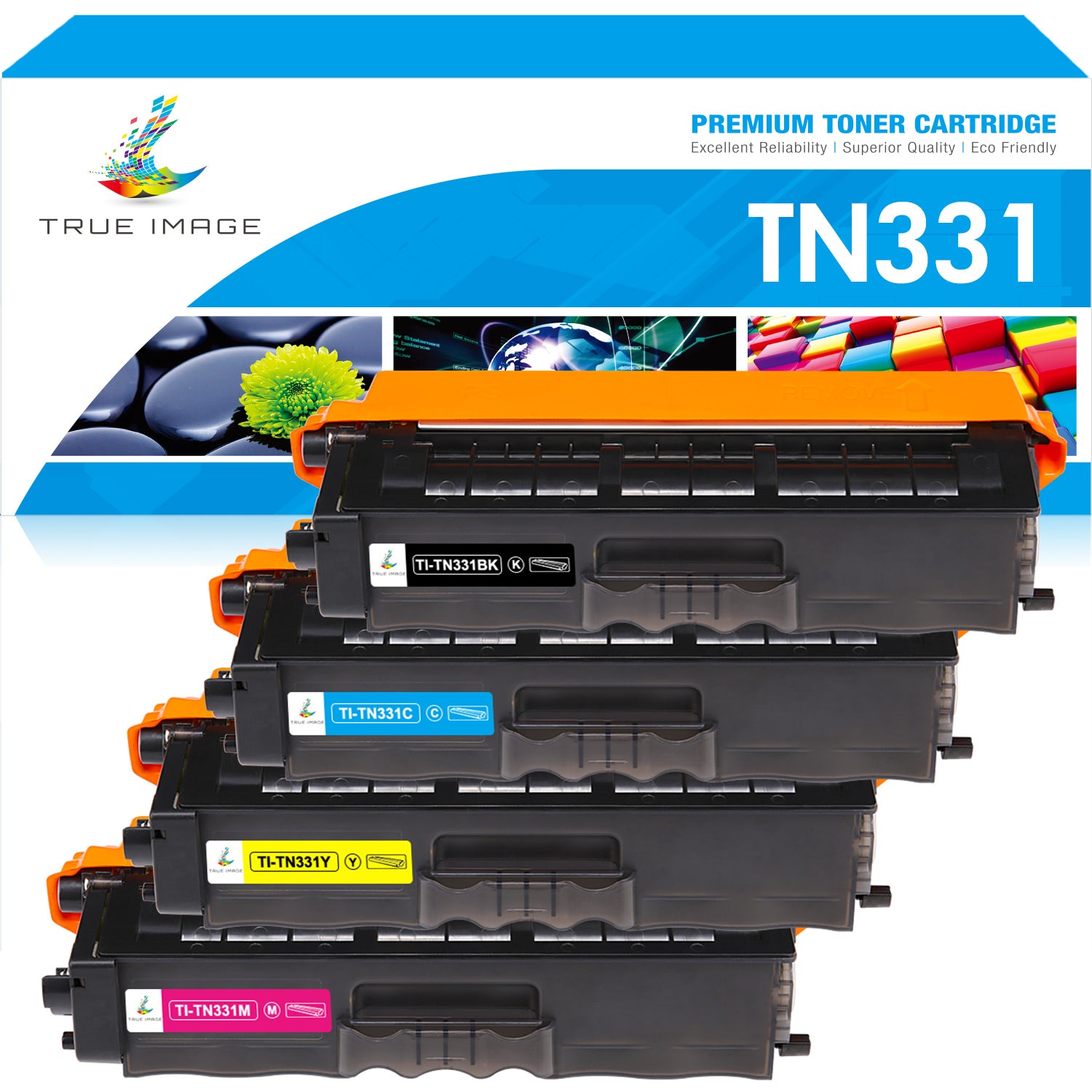 Brother Compatible TN331BK/TN331C/TN331Y