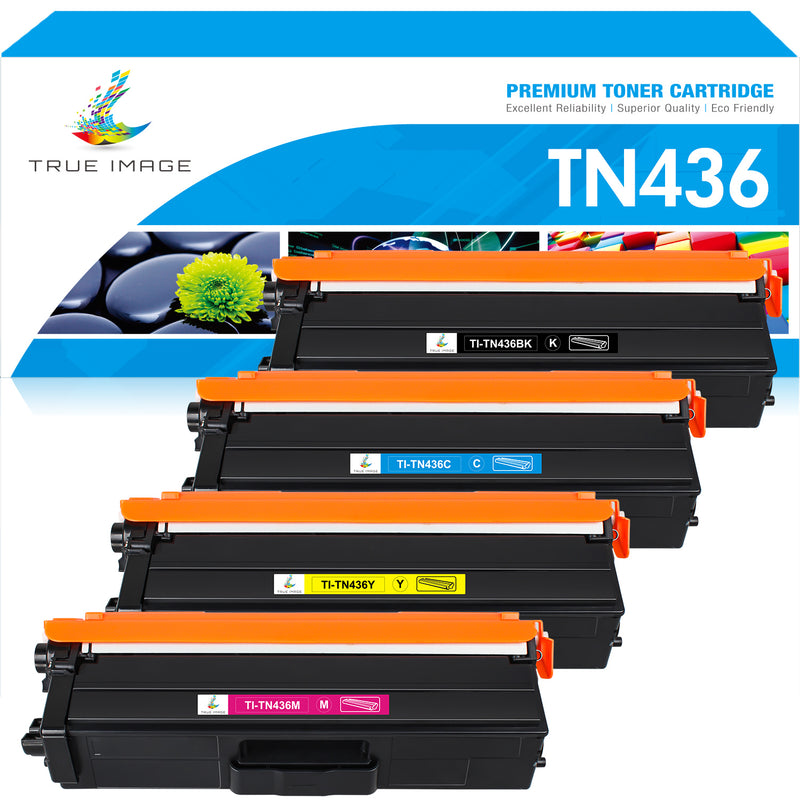 Brother Compatible TN436 Toner Cartridge toner cartridge black/cyan/magenta/yellow set, 4-pack