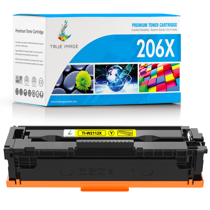 HP 206X Yellow Toner Cartridge