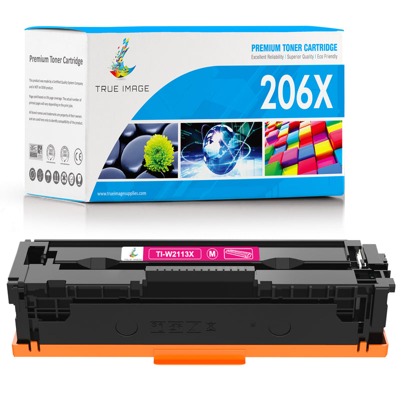 HP 206X W2113X Magenta Toner Cartridge
