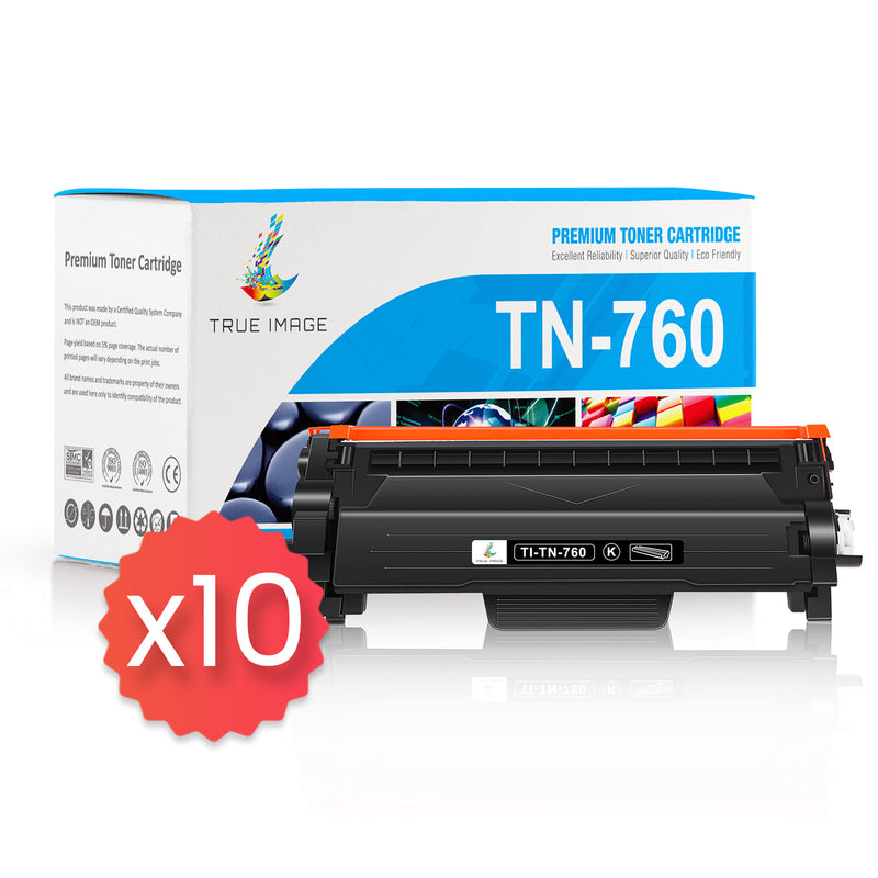 10-Pack)Compatible Brother TN760 Best V