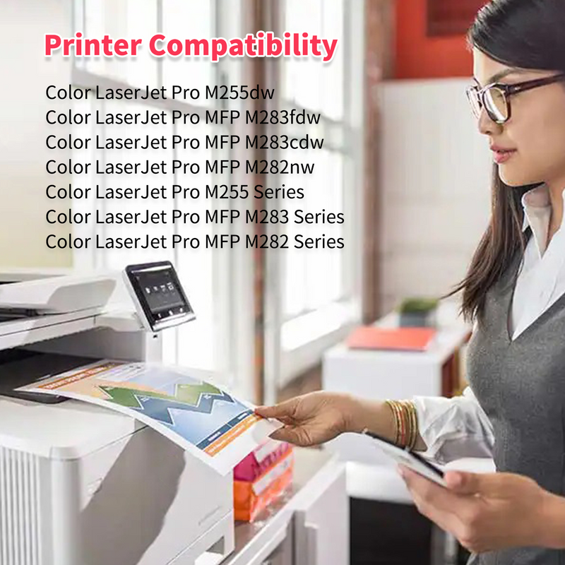 HP Colour Laserjet Pro M282nw Printer Toner Cartridges