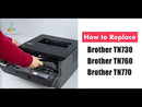 How to Install Brother TN730 Toner Replacement
