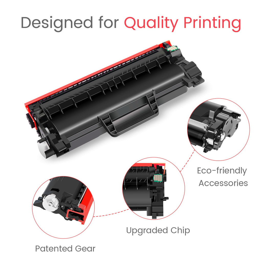 Compatible Black Toner Cartridge For Brother TN-760 TN760